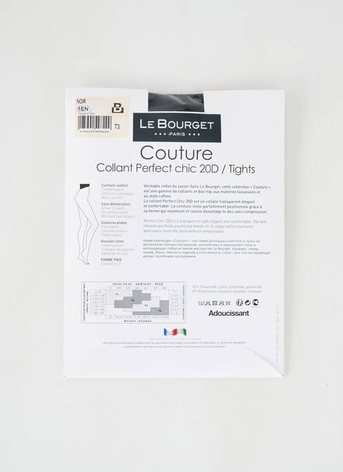 Colanți negru LE BOURGET femeie