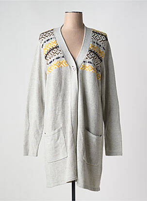 Vestă cu mâneci lungi gri CISO femeie