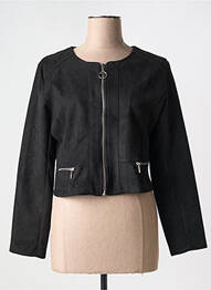 Jachete casual guler rotund negru OLIVER JUNG femme