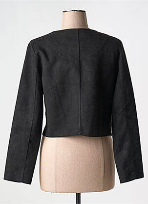 Jachete casual guler rotund negru OLIVER JUNG femeie