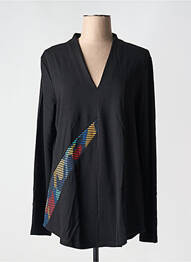 Tricou mâneci lungi mâneci lungi negru ALEMBIKA femeie