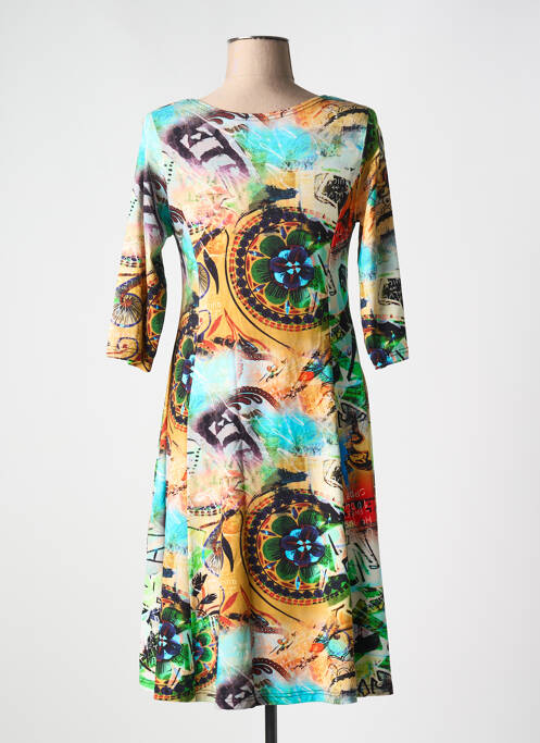 Rochie midi verde OLIVER JUNG femeie