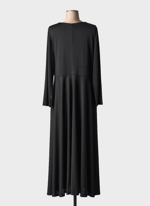 Rochie lungă negru SOPHIA CURVY femeie