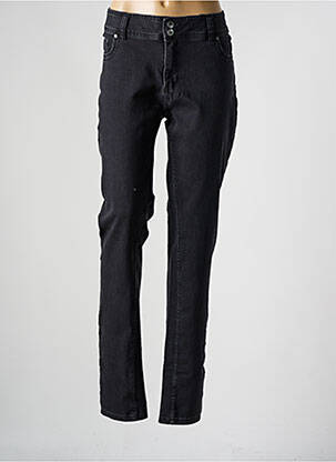 Blugi cu croială slim negru IMITZ femeie