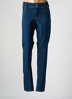 Blugi cu croială slim albastru IMITZ femeie