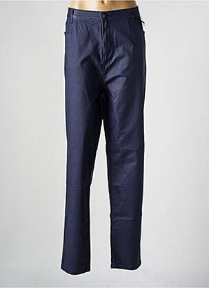 Pantalon slim țesătură acoperită mărime normală albastru S.QUISE femme