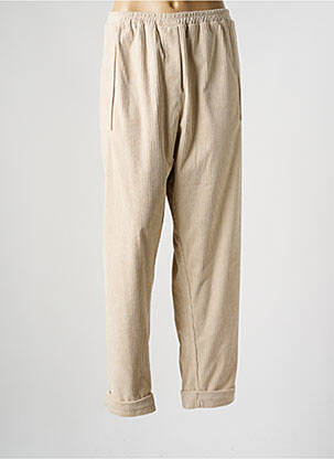 Pantalon drept bej FRANCK ANNA femeie