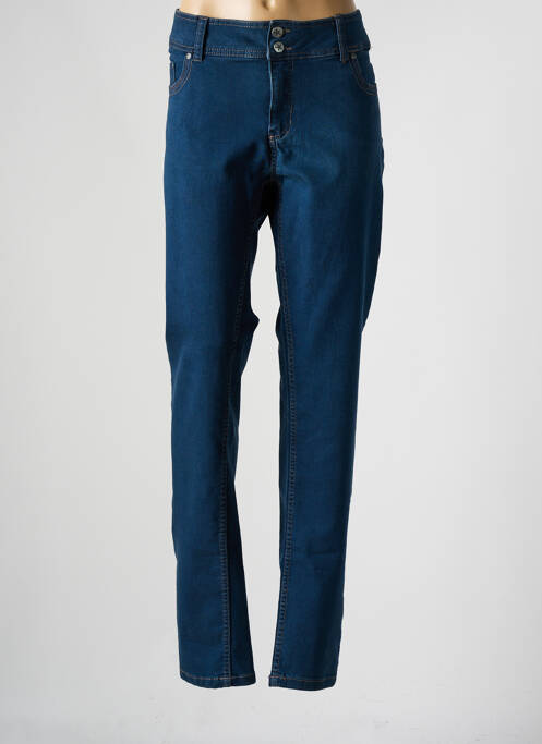 Blugi cu croială slim albastru IMITZ femeie