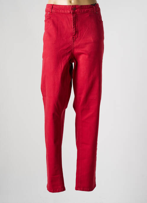Blugi cu croială slim roșu YESTA femeie