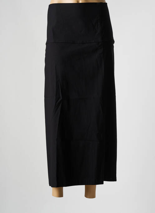 Fustă lungă negru SOPHIA CURVY femeie