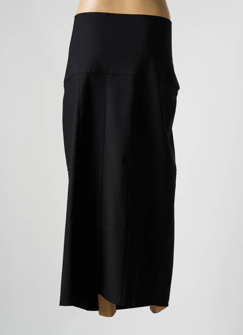 Fustă lungă negru SOPHIA CURVY femeie