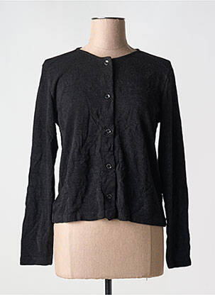 Vestă cu mâneci lungi negru MALOKA femeie