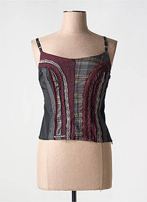 Top violet LES FILLES À LA VANILLE femeie