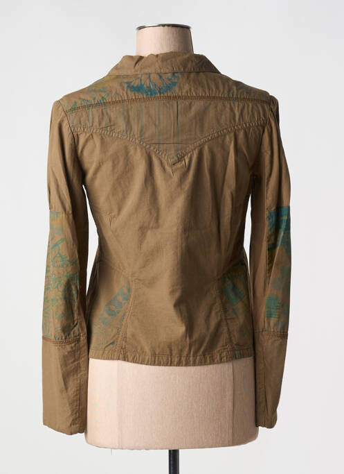 Cămașă maro POUSSIERE D'ETOLE femeie