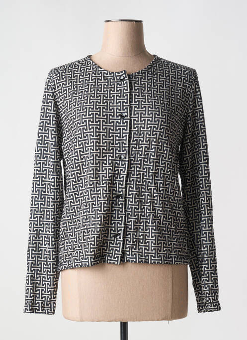 Vestă cu mâneci lungi negru MALOKA femeie