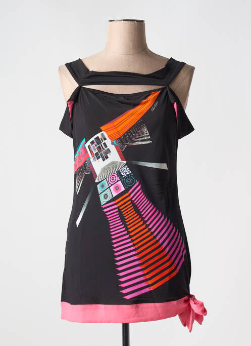 Tunică fără mâneci negru SAVE THE QUEEN femeie