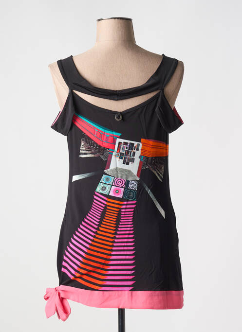 Tunică fără mâneci negru SAVE THE QUEEN femeie