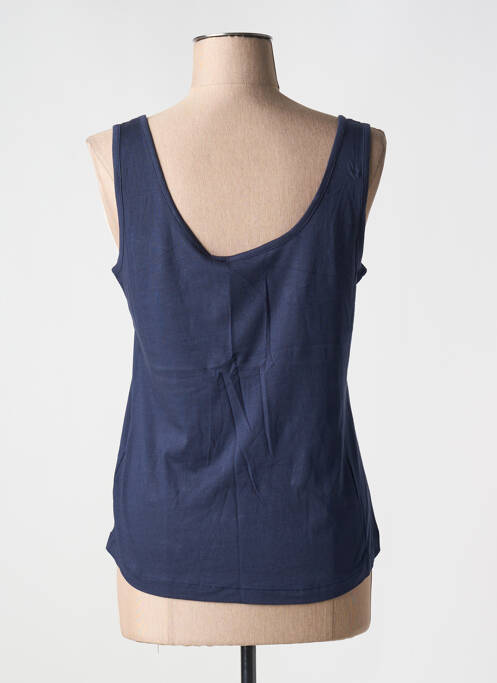 Maiou elasticitate fără mâneci albastru CREAM femme