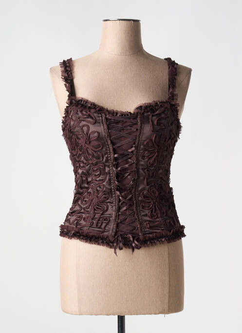 Corset maro EMPHASIS femeie