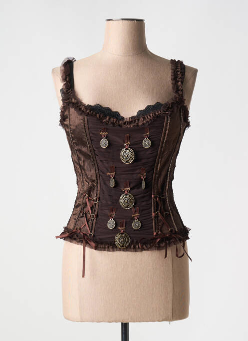 Corset maro EMPHASIS femeie