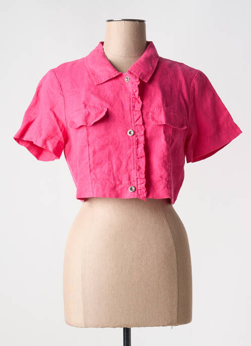 Jachete casual roz MALOKA femeie