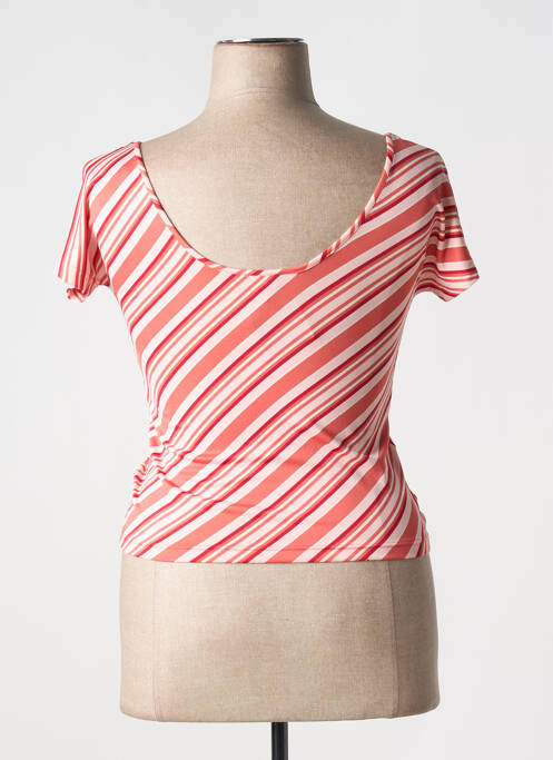 Tricou elasticitate mâneci scurte roșu CHATTAWAK femme