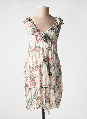 Rochie midi roz POUSSIERE D'ETOLE femeie