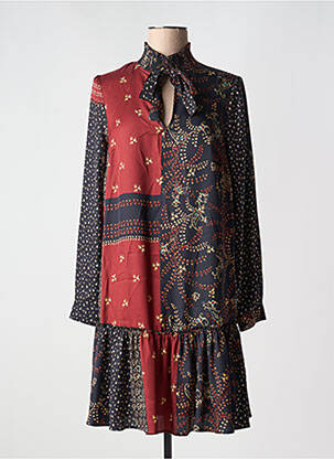 Rochie scurtă negru LAUREN VIDAL femeie