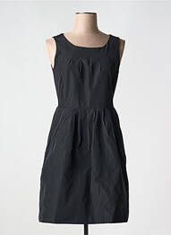Rochie scurtă fără mâneci fără mâneci negru POUSSIERE D'ETOLE femme