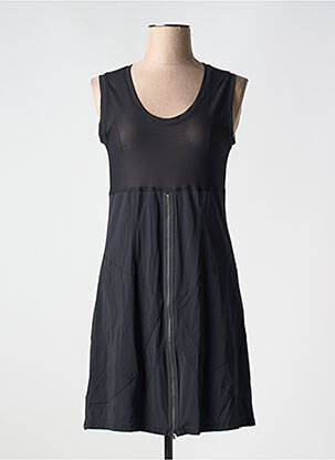 Rochie scurtă fără mâneci fără mâneci negru LAUREN VIDAL femeie