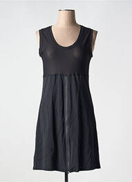 Rochie scurtă fără mâneci fără mâneci negru LAUREN VIDAL femme