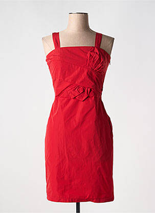 Rochie scurtă roșu POUSSIERE D'ETOLE femeie