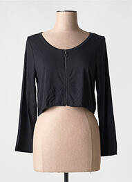 Bolero mâneci lungi negru MALOKA femeie