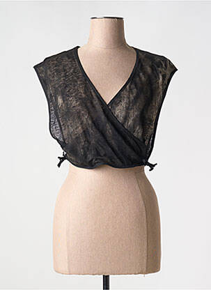 Top negru ROSA ROSAM femeie