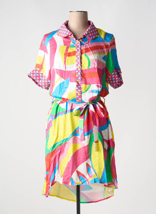 Rochie scurtă roz MADEMOISELLE SANS GÊNE femeie