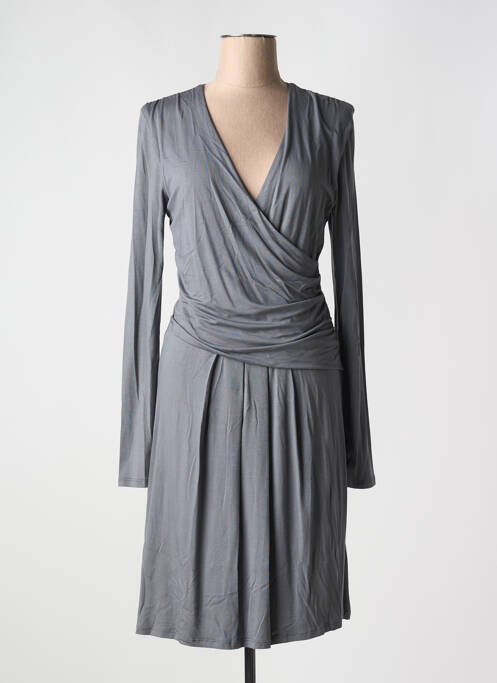 Rochie midi gri LA FEE MARABOUTEE femeie