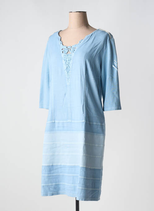 Rochie midi albastru ELISA CAVALETTI femeie