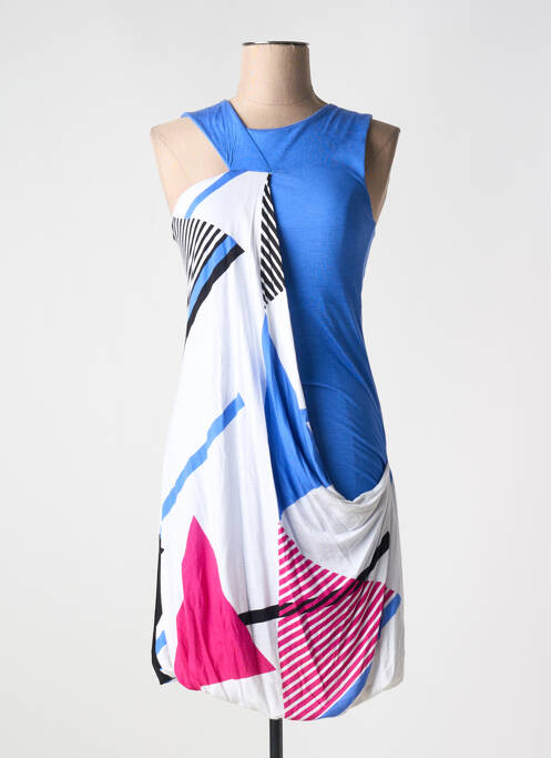 Rochie scurtă albastru PARAMITA femeie