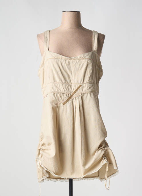 Rochie scurtă bej SALT & PEPPER femeie