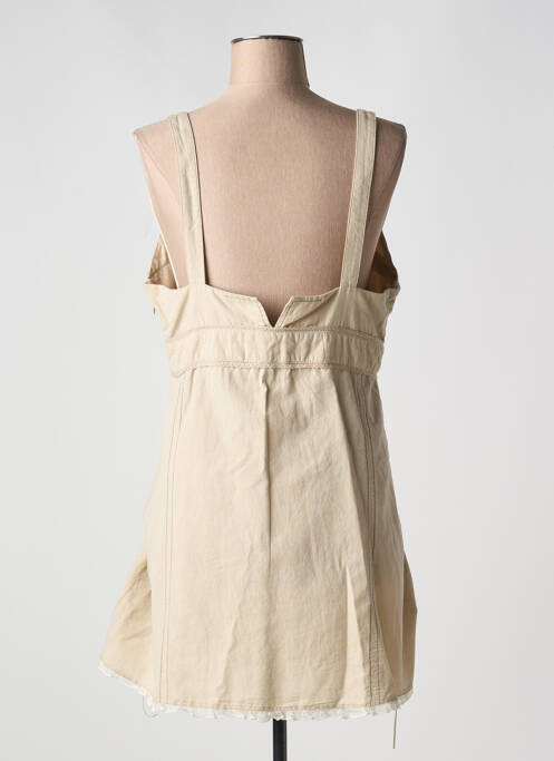 Rochie scurtă bej SALT & PEPPER femeie