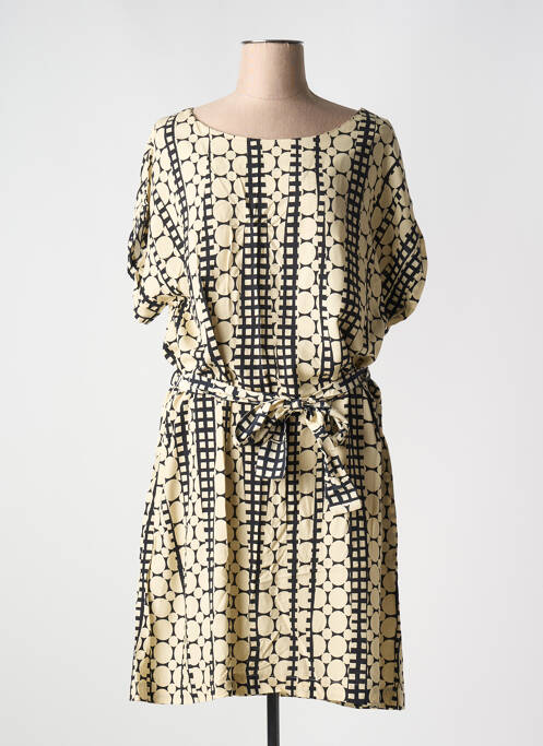 Rochie midi bej LA FEE MARABOUTEE femeie