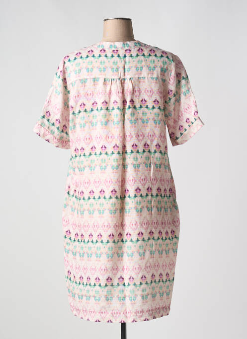 Rochie midi violet LA FEE MARABOUTEE femeie