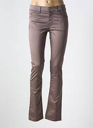 Pantalon slim buzunare maro BANDE ORIGINALE femme
