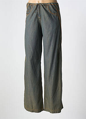 Pantalon evazat albastru BANDE ORIGINALE femeie