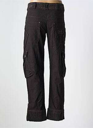 Pantalon drept buzunare negru BANDE ORIGINALE femeie