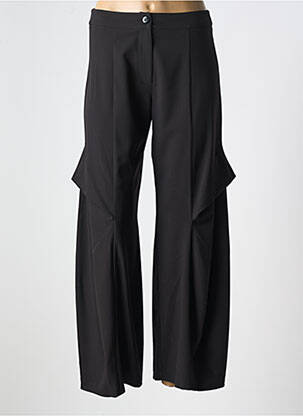 Pantalon drept negru LAUREN VIDAL femeie