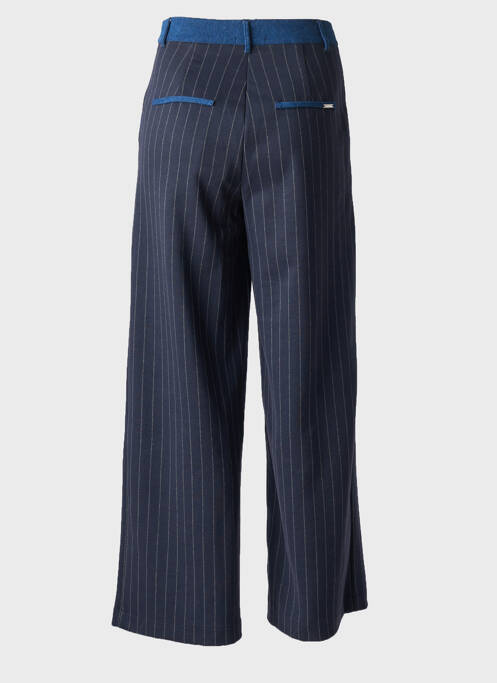 Pantalon evazat albastru MALOKA femeie