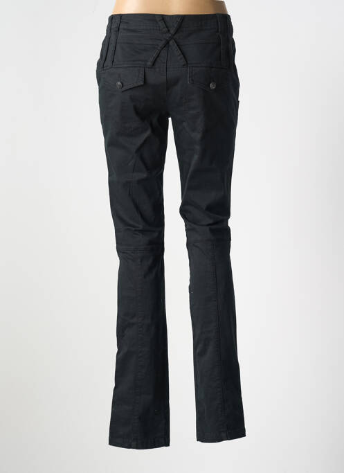 Pantalon chino negru R867 femeie