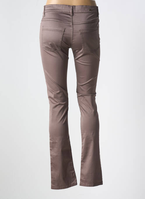 Pantalon slim maro BANDE ORIGINALE femeie