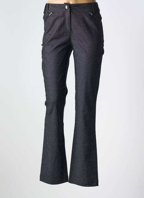 Pantalon evazat albastru SALT & PEPPER femeie